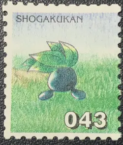 Oddish No.043 Pokemon Stamp Shogakukan Nintendo Very Rare From Japan #4 - Image 1