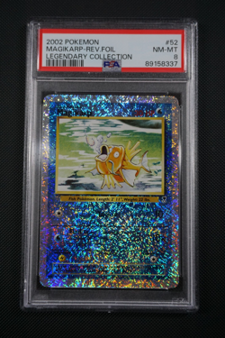 Pokemon Legendary Collection Magikarp Reverser Holo #52 - PSA 8 - Image 1
