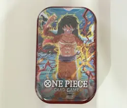 One Piece: English Mini Tin Pack Set Vol. 1 TS-01 Factory Sealed Card Game New - Image 1