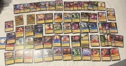 Lorcana Rare 80 Card Lot - 52 Rares, 22 Super Rare, 4 Legendary, 2 Gold Promos - Image 1