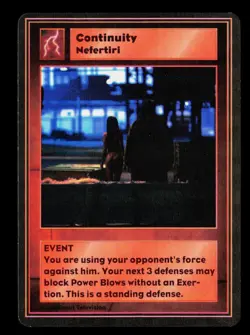 Countinuity Nefertiri Highlander: The Card Game Trading Card CCG - Image 1