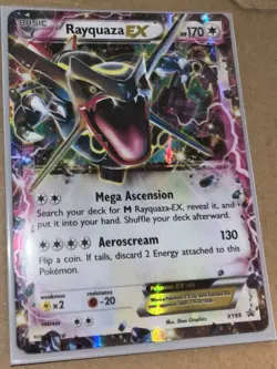 Pokemon Promo Card 2015 Rayquaza EX Promo Card - Image 1