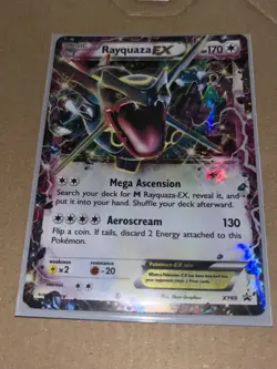 Pokemon Promo Card 2015 Rayquaza EX Promo Card - Image 3