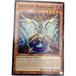 Raidraptor - Mimicry Lanius Common Yugioh Card CROS-EN017 - Image 1