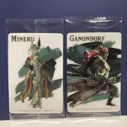 Zelda Trading Card Wafer Card Sealed Clear Film - Image 1