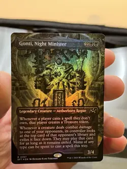 MTG ~ Gonti, Night Minister ~ Borderless Rare FOIL #0357 - Aetherdrift - MINT - Image 1
