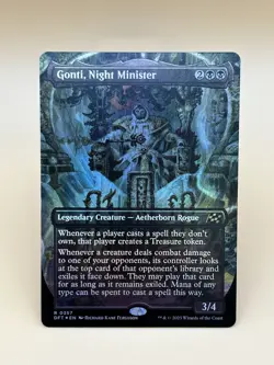MTG ~ Gonti, Night Minister ~ Borderless Rare FOIL #0357 - Aetherdrift - MINT - Image 2