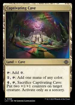 Foil Captivating Cave - The Lost Caverns of Ixalan | MTG Card - Image 1