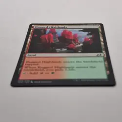 MTG: Rugged Highlands 252/274 - Ikoria Lair of Behemoths 2020 Land Common - Image 2