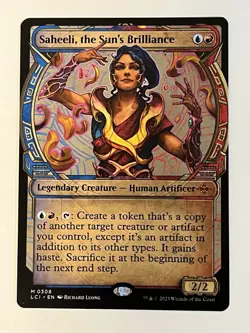 Saheeli, the Sun's Brilliance Showcase The Lost Caverns of Ixalan Regular MTG - Image 1