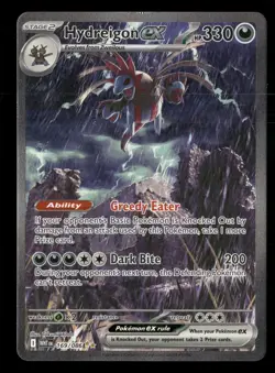 2025 Pokemon White Flare 169/086 Hydreigon ex SIR LP - Image 1