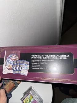 2025 Holiday Calendar Pokemon TCG Box - Image 3