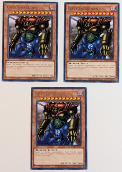 Yugioh - 3x Gate Guardian - MAZE-EN035 - NM - 1st Edition - Rare - Playset, 2024 - Image 1
