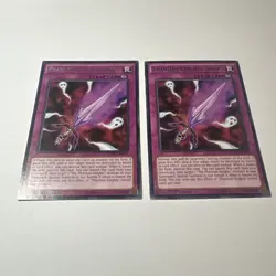 2x PHANTOM KNIGHTS' SWORD TRAP 1ST EDITION WIRA-EN010 RARE YUGIOH LP - Image 1