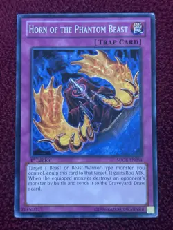 Horn of the Phantom Beast - SDOK-EN034 - Common 1st Edition Yugioh - Image 1