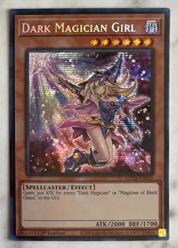 Yugioh! Dark Magician Girl MP24-EN053 Secret Rare Quarter Century 1st Edition - Image 2