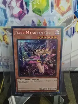 Yugioh! Dark Magician Girl MP24-EN053 Secret Rare Quarter Century 1st Edition - Image 1
