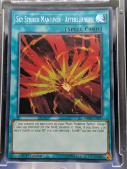 Sky Striker Maneuver - Afterburners! Secret Rare DASA-EN031 LP/NM Yugioh Card - Image 1