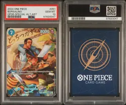One Piece Card Game Borsalino SP Alt Art English Op05-051 (op06 Psa Error) - Image 3