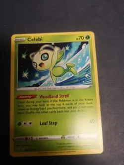 Celebi 003/072 - Shining Fates - Rare - Pokemon Card TCG - LP - Image 1