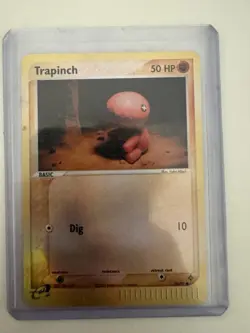 Pokemon TCG Trapinch 78/97 Reverse Holo EX Dragon 2003 e-Reader Card NM - Image 1