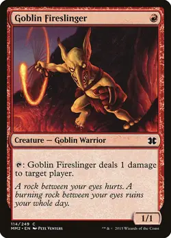Foil Goblin Fireslinger - Modern Masters 2015 | MTG Card - Image 1