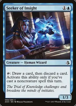 Foil Seeker of Insight - Amonkhet | MTG Card - Image 1