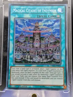 Magical Citadel Of Endymion Secret Rare DASA-EN055 LP/NM Yugioh Card - Image 1