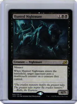 Hunted Nightmare (092) Ikoria: Lair of Behemoths IKO MTG Magic - Image 1