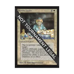 WOTC MtG International Ed. Samite Healer (C) NM - Image 1