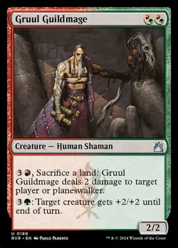 Foil Gruul Guildmage - Ravnica Remastered | MTG Card - Image 1