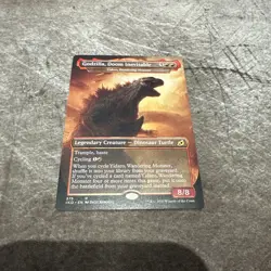 Godzilla, Doom Inevitable NM Non-Foil IKO-375 Rare MTG Yidaro - Image 1