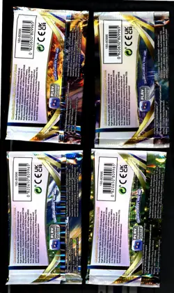 Pokemon TCG - Brilliant Stars Booster Pack Art Set - Lot Of 4 Packs Brand New 10 - Image 2