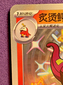 Crocalor 0406/08 - Baby Shiny Holo - Gem Pack Vol.1 - Chinese Pokemon (NM) - Image 2