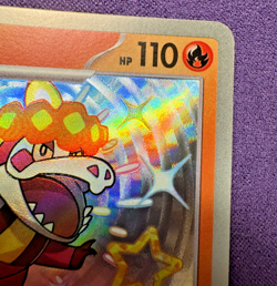 Crocalor 0406/08 - Baby Shiny Holo - Gem Pack Vol.1 - Chinese Pokemon (NM) - Image 3