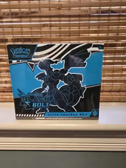 Pokemon TCG Scarlet and Violet Black Bolt ETB/Sealed/New - Image 1
