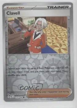 Clavell Reverse Foil Pokemon SV02: Paldea Evolved #177 - Image 1