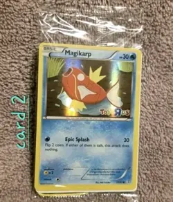 2 Magikarp pokemon trading cards game toys r us exclusive packaged holographic - Image 3