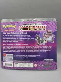 Pokemon Dark Explorers 3 Pack Blister Black And White - Image 2