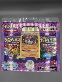 Pokemon Dark Explorers 3 Pack Blister Black And White - Image 3