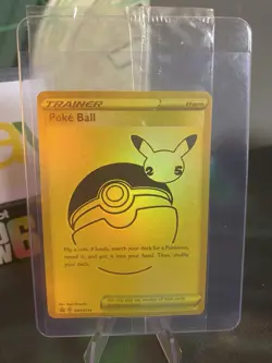 Pokemon Celebrations Pikachu V & PokeBall Gold Promos SWSH145 & SWSH146 - Sealed - Image 4