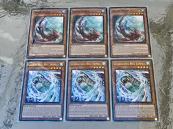 3x Surfacing Big Jaws + 3x Drake Shark | 1st Editions | NM | YuGiOh! - Image 1