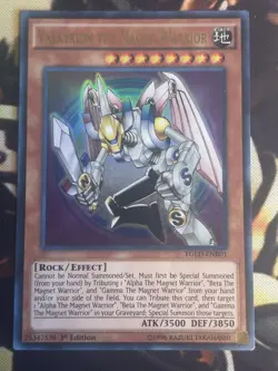 Yugioh: Valkyrion The Magna Warrior - YGLD-ENB01 - Ultra Rare - 1st Edition - LP - Image 1