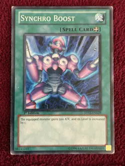 Yugioh Synchro Boost 5DS3-EN028 Common 1st Edition - Image 1
