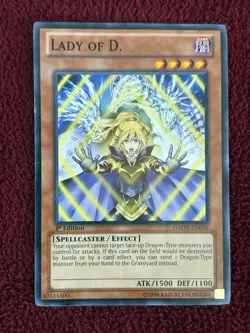 Yugioh - Lady Of D. - GAOV-EN036 - Common - Unlimited Edition - Image 1