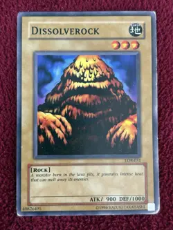 Yugioh Dissolverock #LOB-031 The Legend of Blue Eyes White Dragon - Image 1