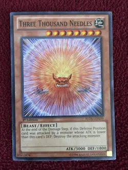 Three Thousand Needles Effect 1st Edition YuGiOh Card REDU-EN039 - Image 1