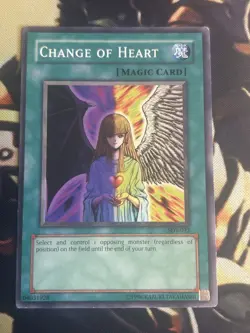 Yugioh: Change Of Heart **Original Iconic Card** SDY-032/SDP/SDJ LP - Image 3