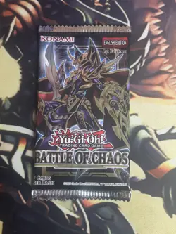 Yugioh: Battle Of Chaos - Sealed 1st Edition 9 Card Booster Pack - Sealed US - Image 4