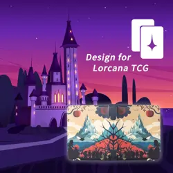 Trading Card Binder, 9 Pocket Sleeves Compatible with 900 Lorcana Cards, fits... - Image 2